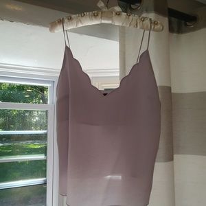 NWT Topshop Scalloped Cami size 8